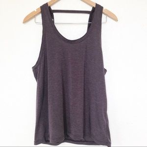 Lululemon Tank Heathered Black Currant